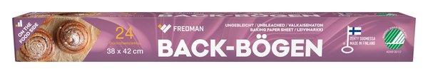Fredman Back-Bögen, Packung
